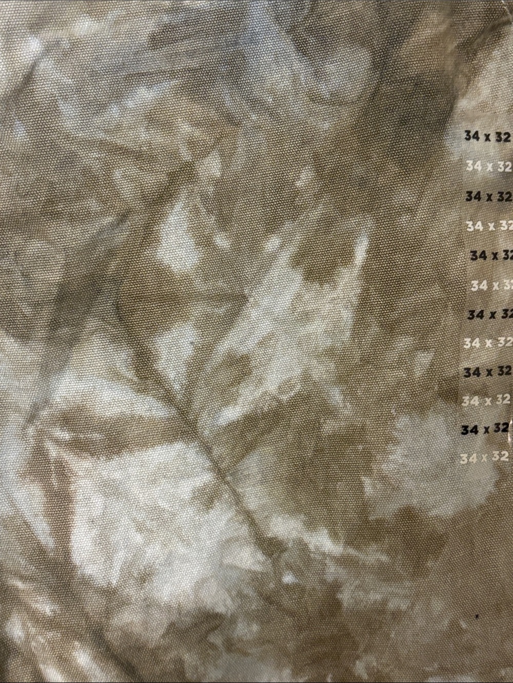 PacSun Tie-Dye Carpenter Pants in Grey and Olive - Picture 3 of 6